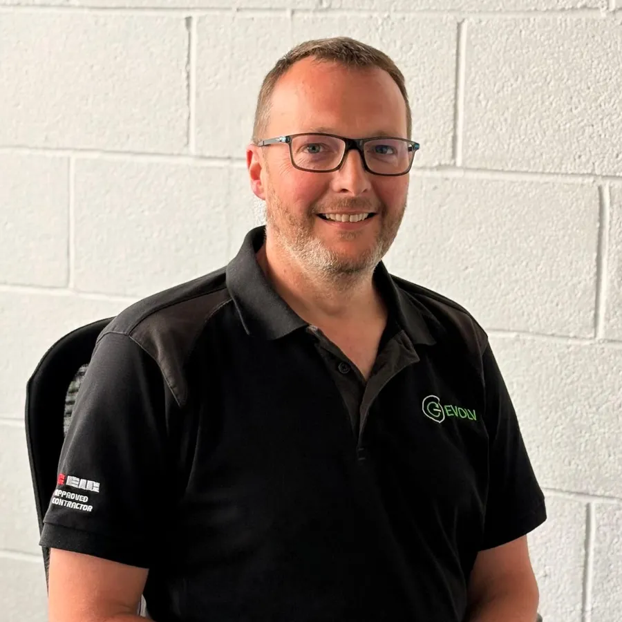 Neil, Managing Director of Evolv Electrical